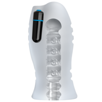 Vibrating Beaded Stroker