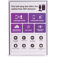 1.75" Hush Bluetooth Butt Plug