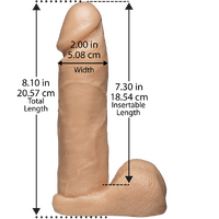 8" Realistic Cock