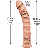 10" Raging Cock