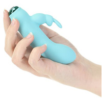Alices Bunny Rechargeable Bullet w Rabbit Sleeve Teal