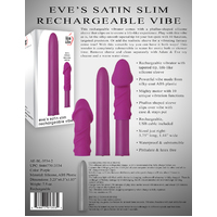 5.5" Satin Slim  Vibrator