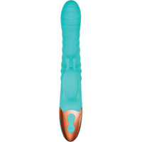 4" Thrusting Heated Rabbit Vibrator