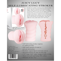 Juicy Lucy Vibrating Pocket Pussy