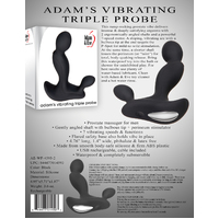 4.5" Triple Vibrating Prostate Massager