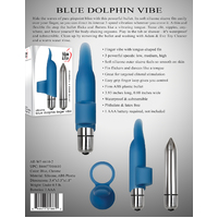Blue Dolphin Finger Vibrator