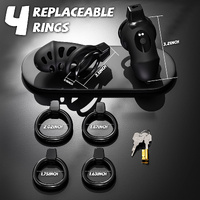 APP Control Vibrating Chastity Cage Cock Cage Devices with 10 Vib