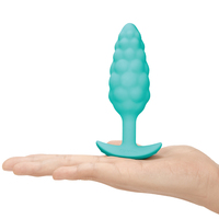 4" Bump Textured Vibrating Butt Plug