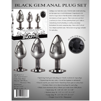 Metallic Anal Trainer Kit