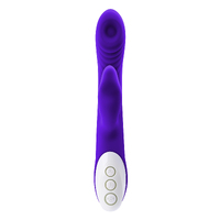 Evolved Lick Me Purple 24.8 cm USB Rechargeable Triple Stim Vibrator