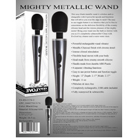 12" Metallic Wand Massager
