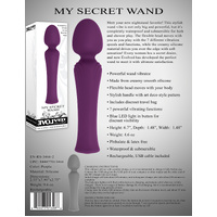 7" My Secret Wand Wand Massager