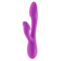 8.5" Amethyst Rabbit Vibrator