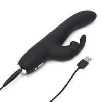 9" Greedy Girl Slimline Rabbit Vibrator