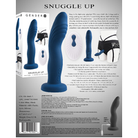 Snuggle Up Vibrating Strap On