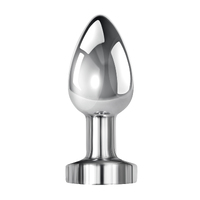 4" Vibrating Metal Butt Plug
