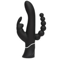 5.5" Triple Curved Rabbit Vibrator