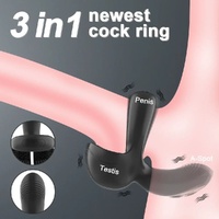 Cock Ring With Perineum Vibrator