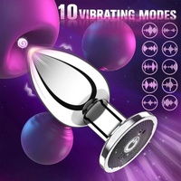 Butt Plug With Remote Vibration