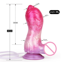 7" Squirting Beast Demon Cock