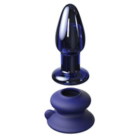 Glass Vibrating Butt Plug 85