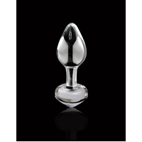 2.5" Glass Butt Plug