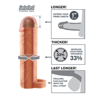 1" Perfect Extension + Ball Strap