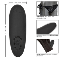 Remote Control Lace Thong