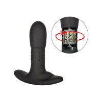 5" Beaded Remote Vibrating Butt Plug