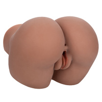 Stroke It Vibrating Twerking BBL - Brown