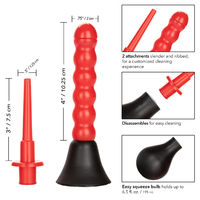 Premium Ribbed Anal Douche