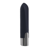 Selopa LITTLE BUDDY Black 11.1 cm USB Rechargeable Vibrating Bullet