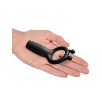 Vibrating Silicone Super Cock Ring