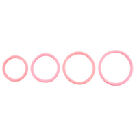 O Ring Cock Rings x4