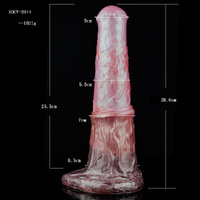 11.5" Dark Angel Horse Cock