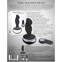 3" The Handyman Vibrating Butt Plug