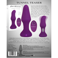 4" Tunnel Teaser Vibrating Butt Plug