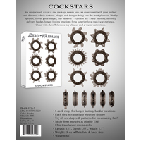 Cockstars Cock Rings Set x6