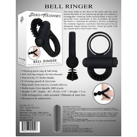 Bell Ringer Vibrating Cock & Ball Ring