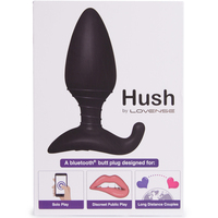 1.75" Hush Bluetooth Butt Plug