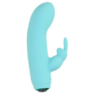 Alices Bunny Rechargeable Bullet w Rabbit Sleeve Teal