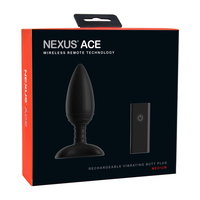 4" Ace Medium Vibrating Butt Plug