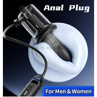Smart Vibrating Anal Plug With Intelligent Pump Control