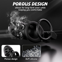 APP Control Vibrating Chastity Cage Cock Cage Devices with 10 Vib