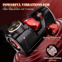 The 3-In-1 Thrusting Stroker With Suction & Vibration