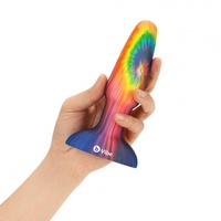 4.5" Rainbow Rimming Butt Plug