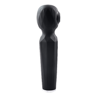 Evolved Rainbow Sucker Black 16.2 cm USB Rechargeable Massage Wand with Suction Tip