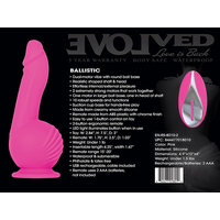 7.5" Ballistic Vibrating Dildo