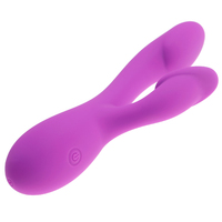 8.5" Amethyst Rabbit Vibrator