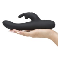 9" Greedy Girl Slimline Rabbit Vibrator